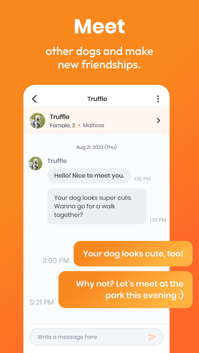 BERO - Dog Walking & Social Screenshot