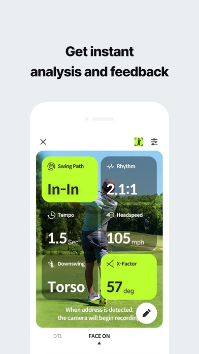 Chally: AI golf coach Screenshot