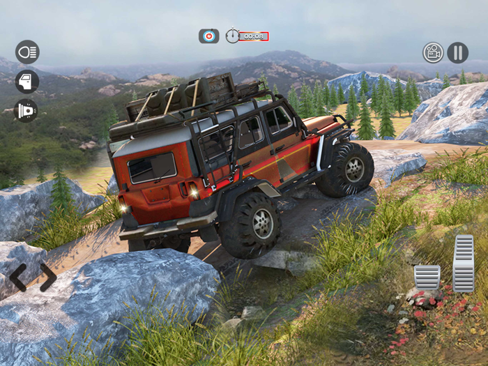 Offroad Jeep Hill Driving Game