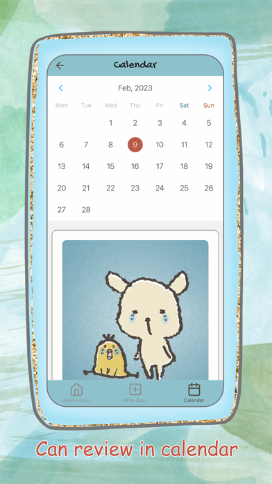 Boon's Diary - kawaii journal Screenshot