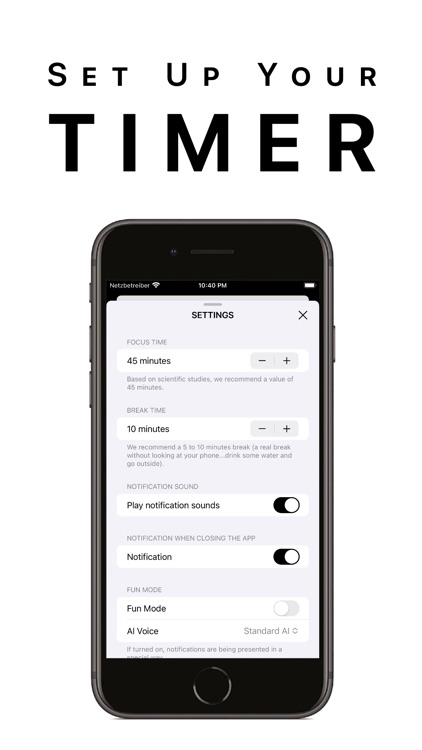 Focus - Timer App