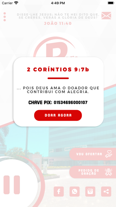 Rádio Renovada PIB Screenshot