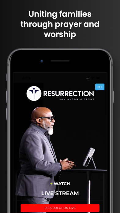 Resurrection Ministries Screenshot