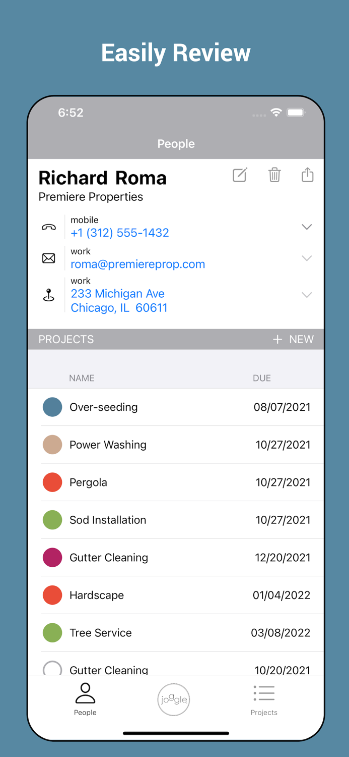 Joggle - Mobile Sales CRM