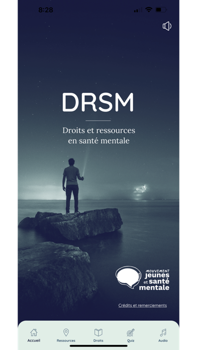 DRSM Santé Mentale Screenshot