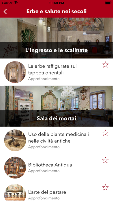 Aboca Museum Screenshot