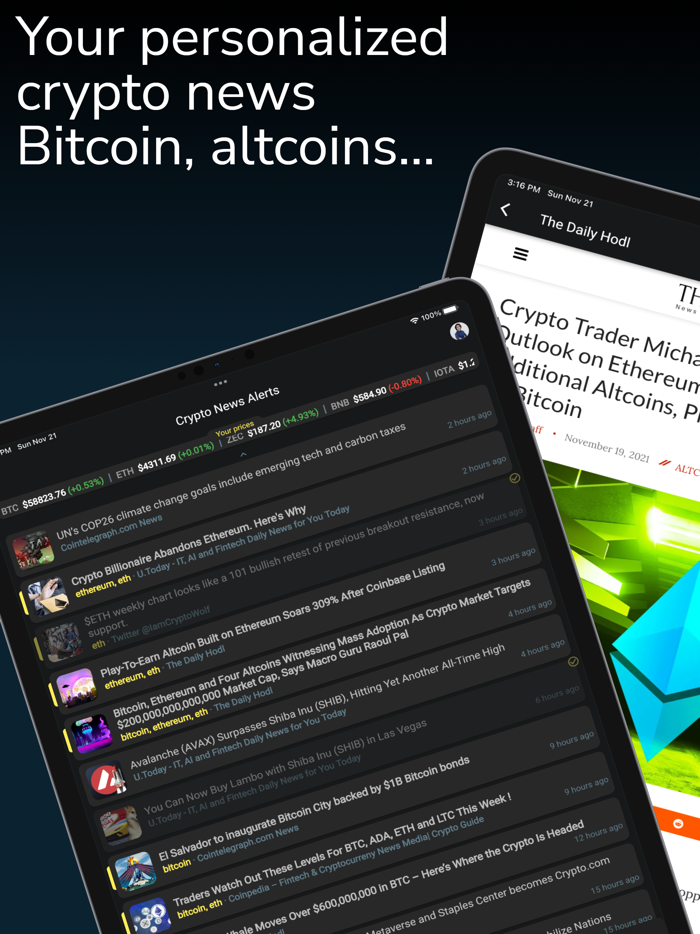Crypto News Alerts - Bitcoin