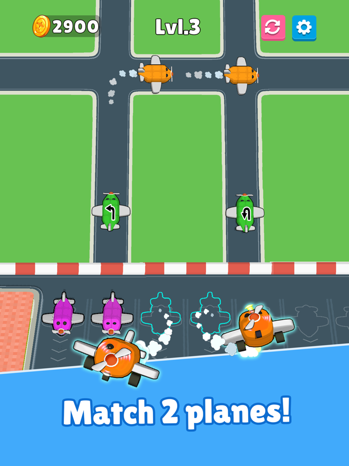 Air Traffic Escape Match 2