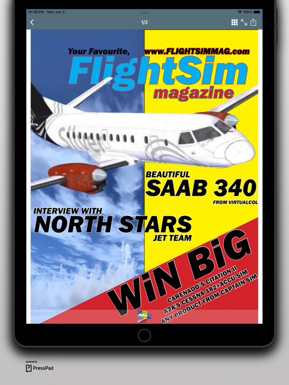 Screenshot #4 pour FlightSim Magazine