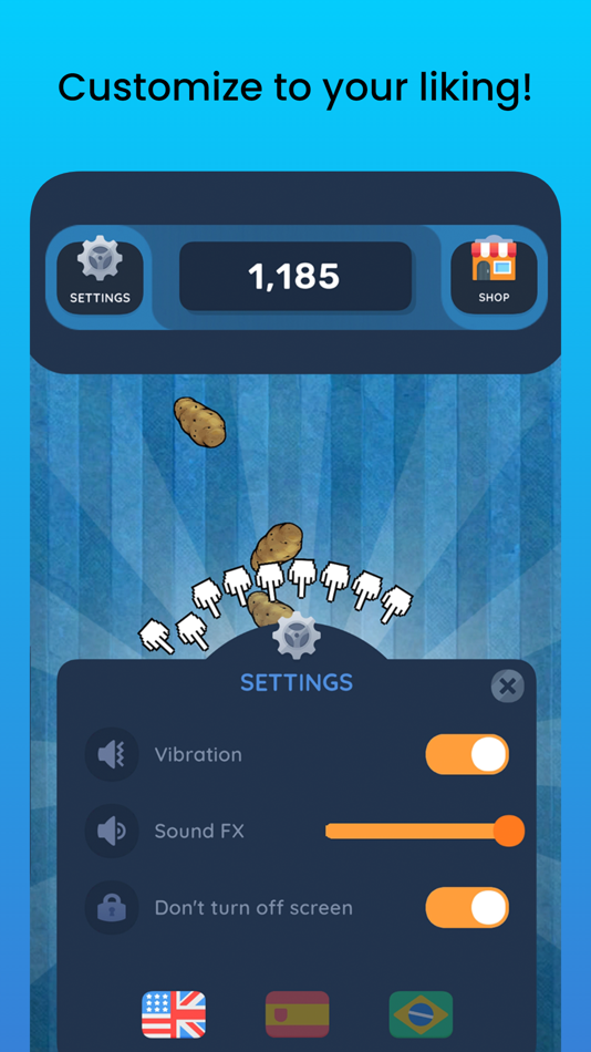 #3. Potato Clicker (iOS) 由: Pascual Rodriguez Gorrita