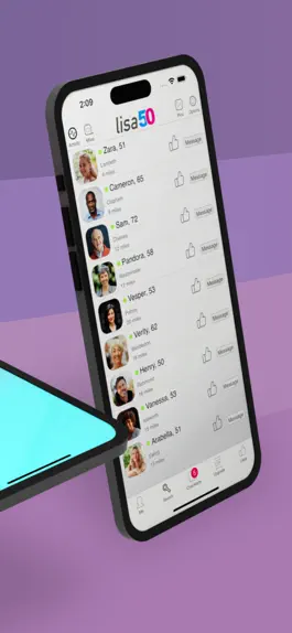 Game screenshot Lisa50 - Over 50 Dating App hack
