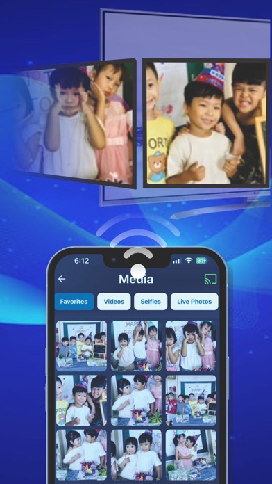 Samsung Screen Mirroring TV Screenshot