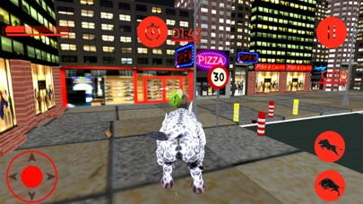 Monster Angry Bull City Attack Screenshot