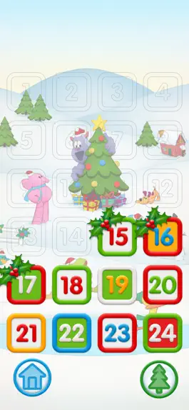 Game screenshot Pocoyo Advent Calendar mod apk