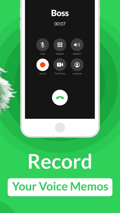 Call Recorder for iPhone. Screenshot