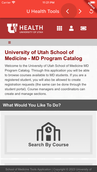 UofU SOM Tools Screenshot