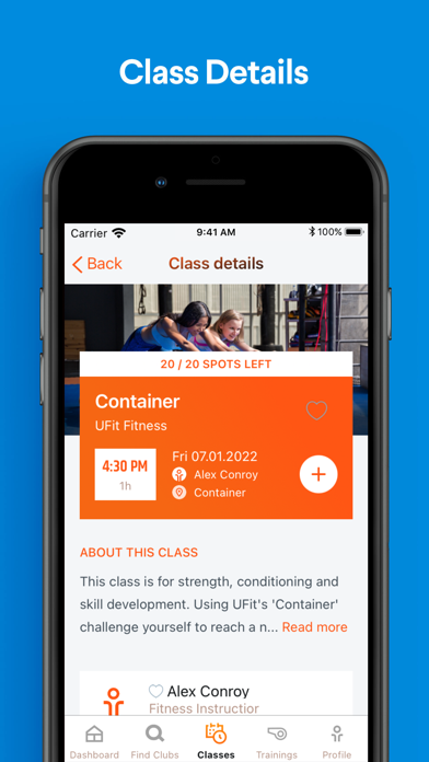 Ufit Fitness Screenshot