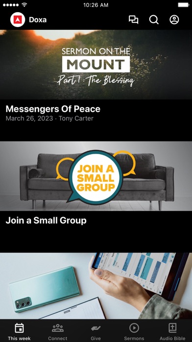 Doxa Bible Church Screenshot
