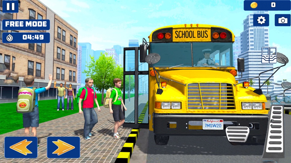 City School Bus Driving Games - 1.5 - (iOS)