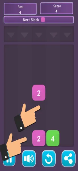 Game screenshot Drop the Numbers Merge Puzzle hack