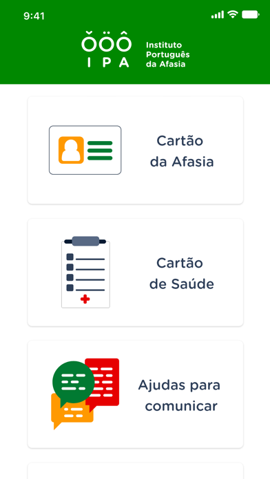 Afasia IPA Screenshot