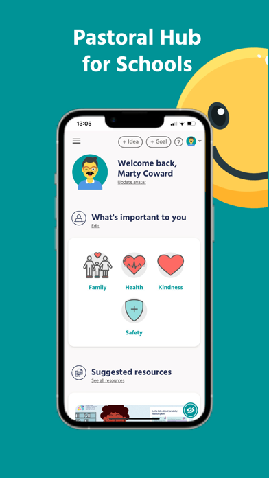 youHQ for Schools Screenshot