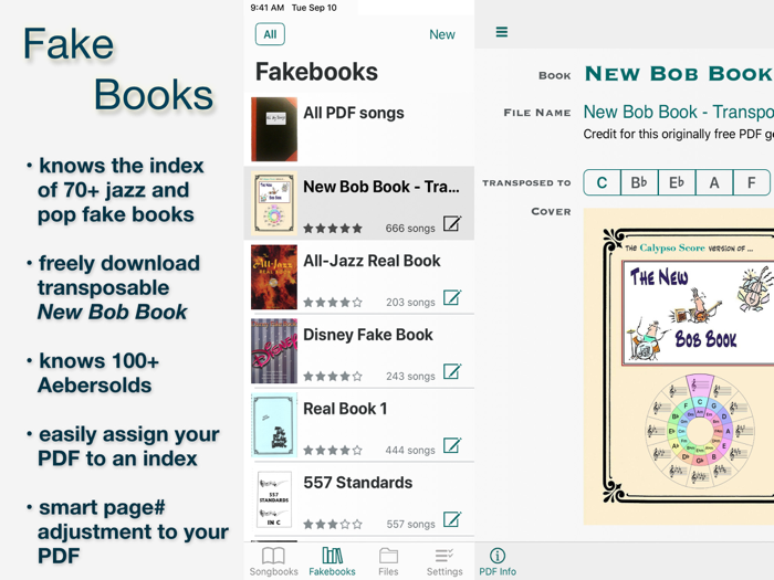 Calypso Score Sheet Music