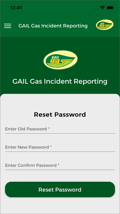 GAIL Gas Incident Reporting