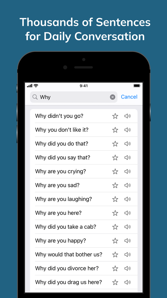 #5. English Language Learning App (iOS) Podle: Hayden Campbell