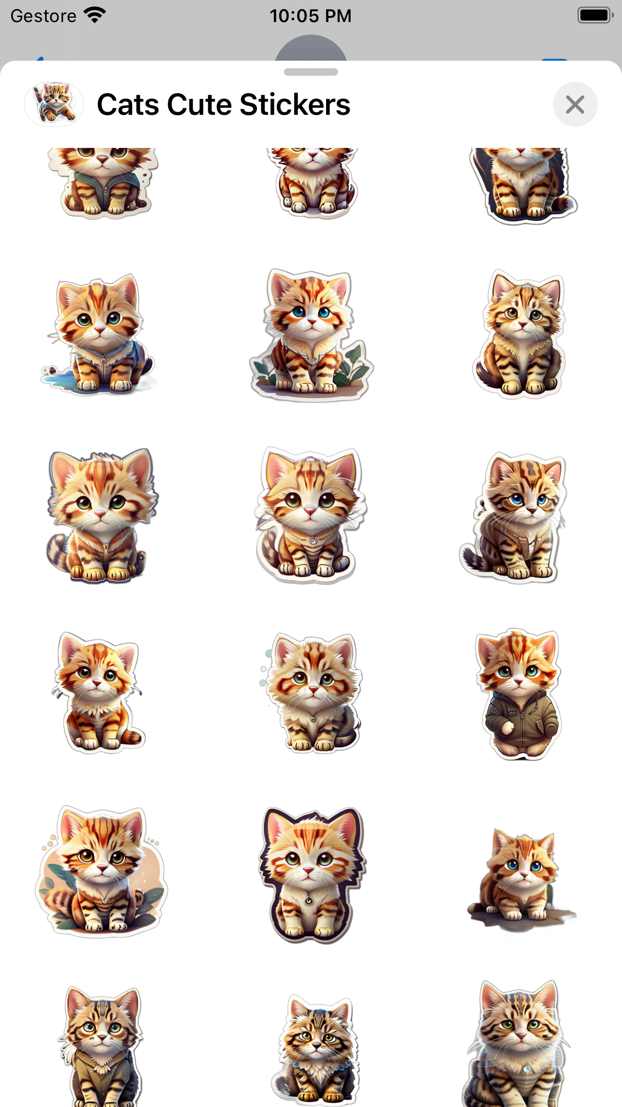 Cats Cute Stickers