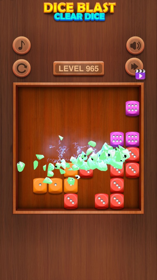 #5. Dice Blast - Clear Dice Puzzle (iOS) 由: Bharath Bn