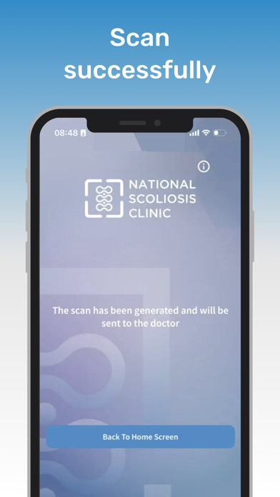 National Scoliosis Clinic Screenshot