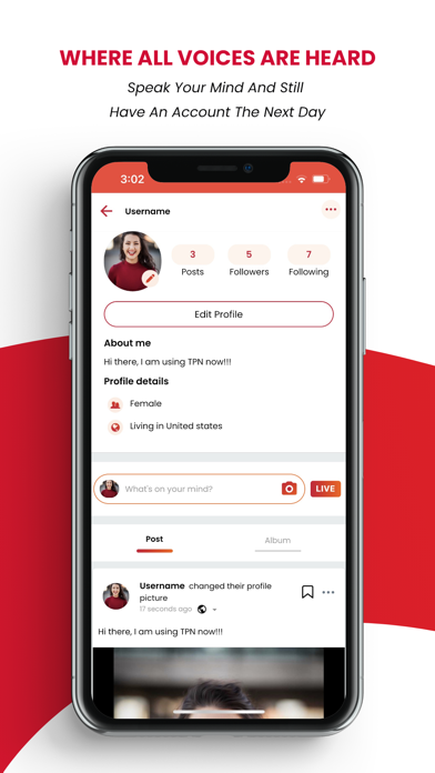 TPN - True Patriot Network Screenshot