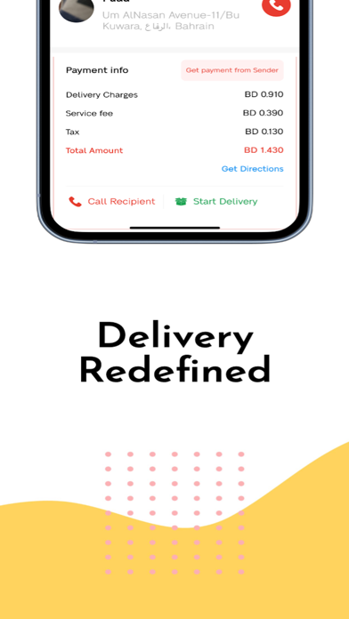 DeliverX Delivery Screenshot