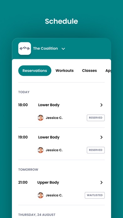 The Coalition - Fitness Screenshot
