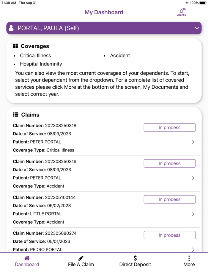 My Aetna Supplemental