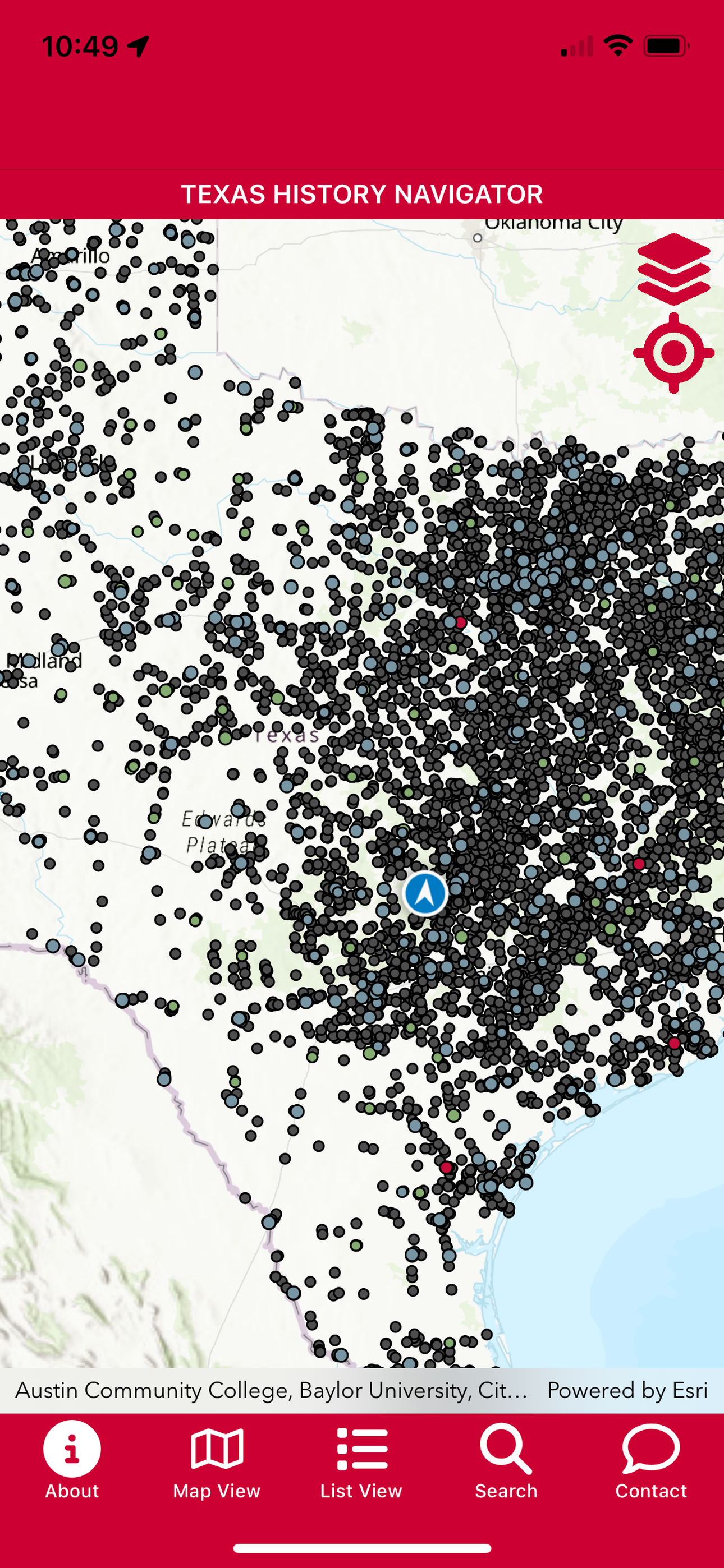Texas History Navigator