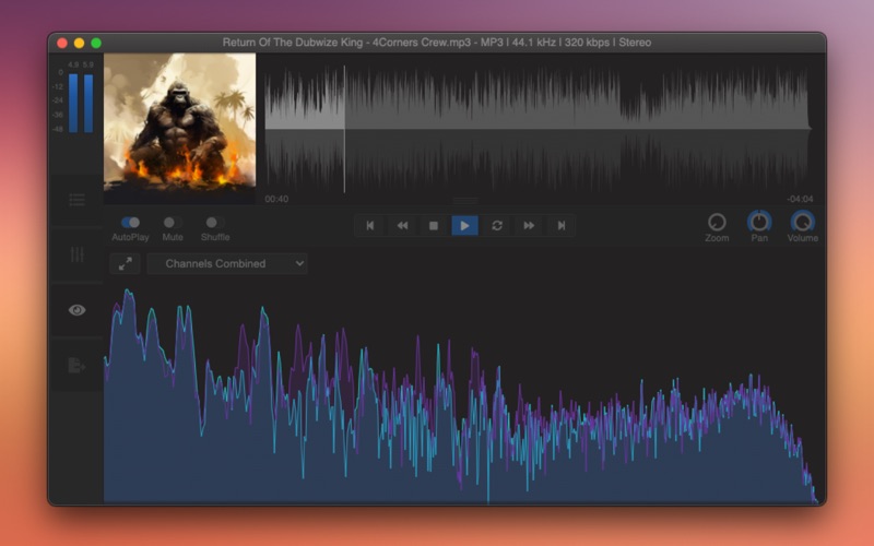 Ampado PRO - Audio Player Screenshot