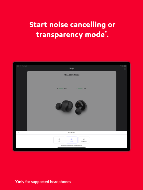 Teufel Headphones screenshot 4