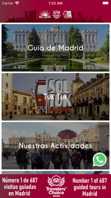 Sol Tours Madrid Screenshot