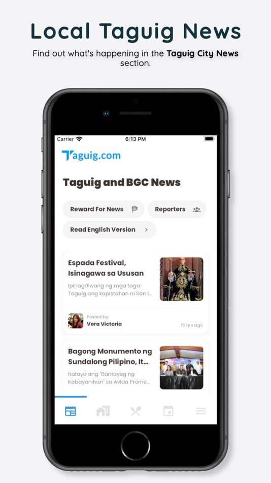#3. Taguig App (iOS) Podle: Keith Kosmin