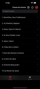 Chants de Victoire screenshot #1 for iPhone