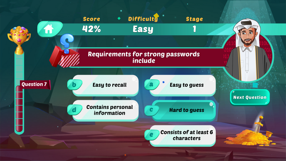 #5. Digital Fortress (iOS) 由: YAHYA SAYED OMAR