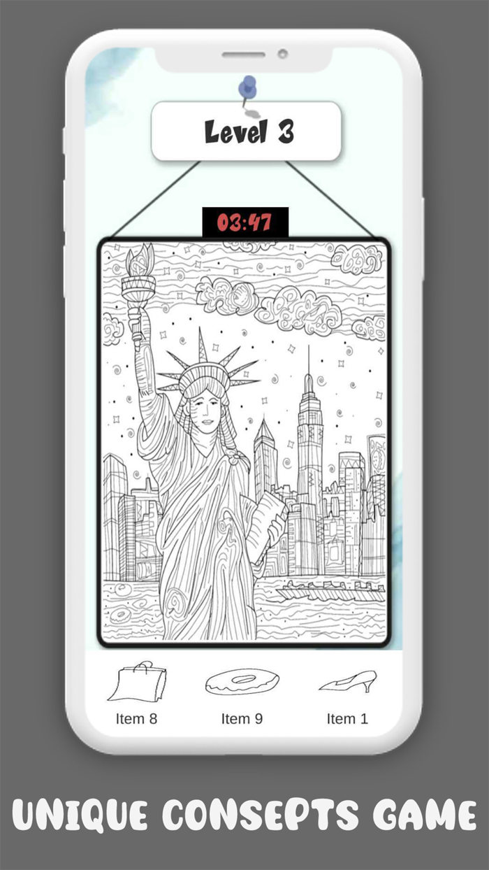 Hidden Objects - Hand Drawn