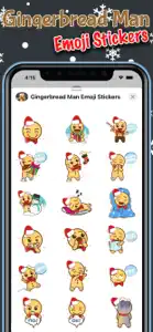 Gingerbread Man Emoji Stickers screenshot #3 for iPhone