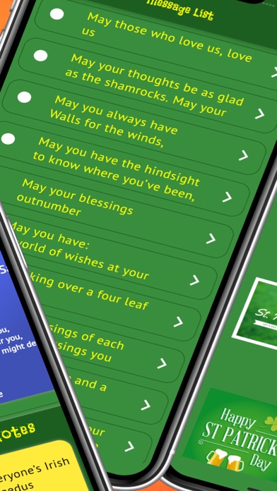 St. Patrick's Day Images Cards iPhone screenshot
