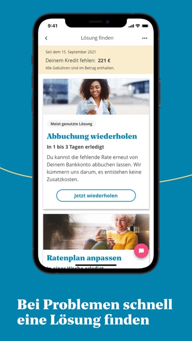 auxmoney Kredite Screenshot