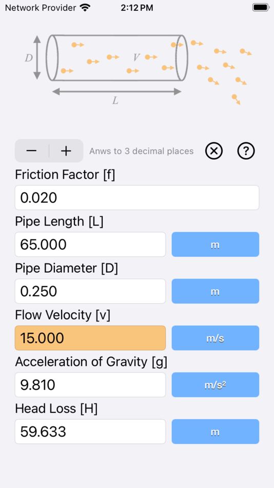 #3. Darcy Weisbach Equations Calc (iOS) 由: Nitrio