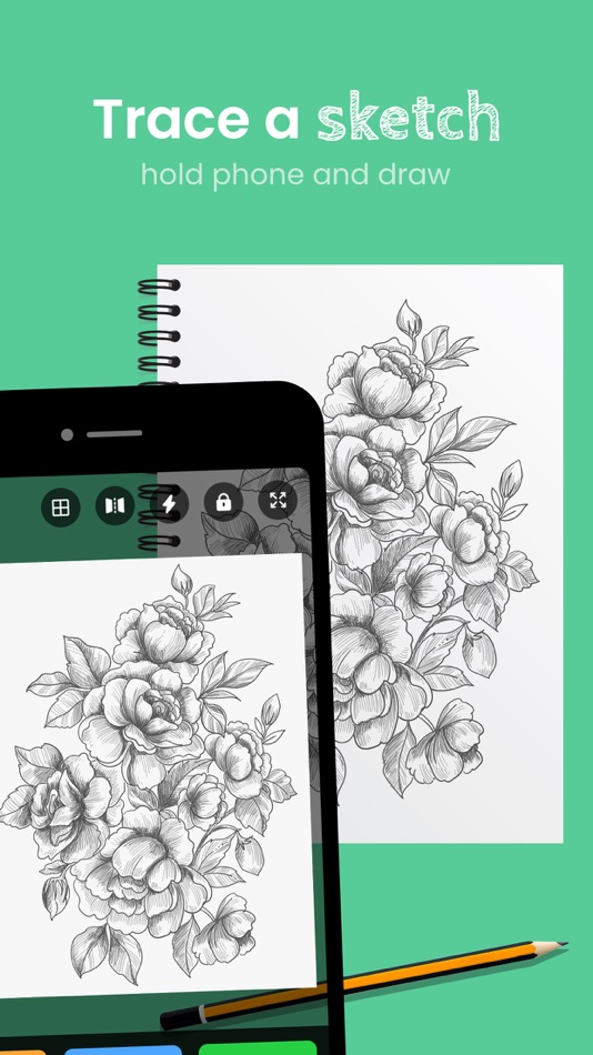 #3. AR Draw - Paint & Sketch (iOS) By: Appsboom LTD