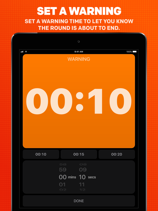 ‎Boxing Timer Pro Round Timer Screenshot